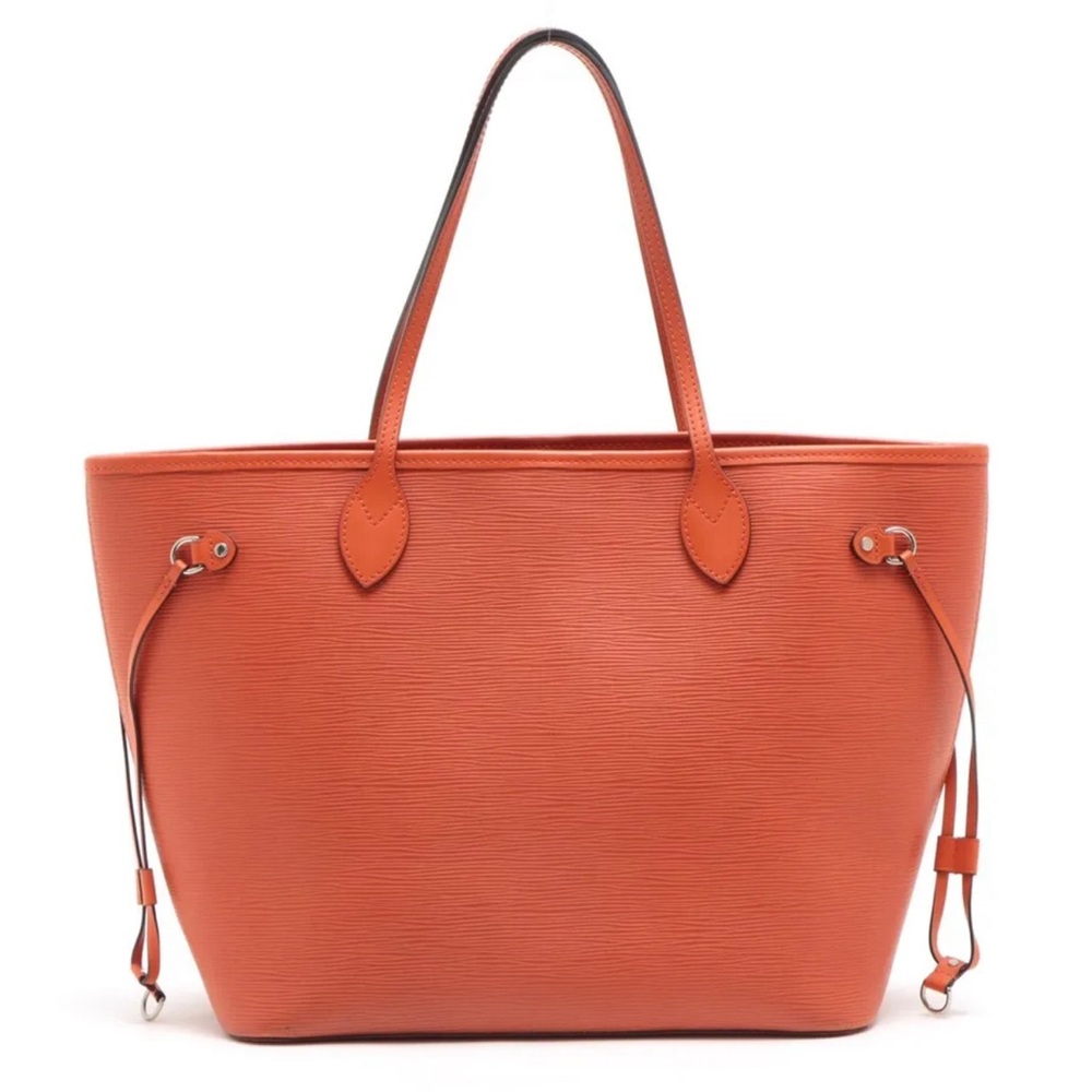 Louis Vuitton Epi Neverfull MM - Orange With Pochette M40884